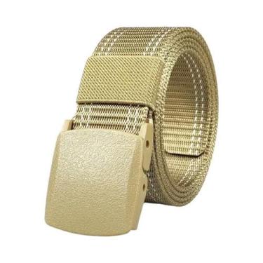 Imagem de Cinto Tático De Nylon Vermelho Com Fivela Automática Para Homens E Mul