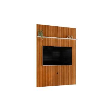 Imagem de Painel Piso-Teto New Interlagos para TV até 65 230cm Cinamomo Off White Liberty Móveis