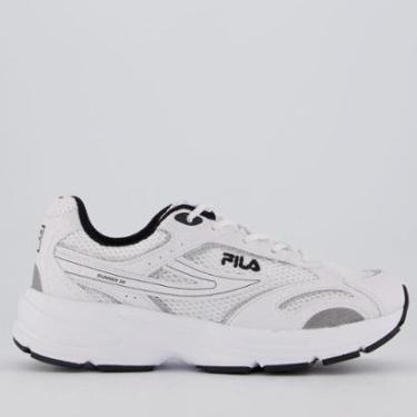Imagem de Tênis Fila Runner 2k Branco e Preto-Masculino