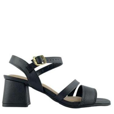 Imagem de Sandália Modare Feminina Salto Bloco e Tiras Finas 7172101-Feminino