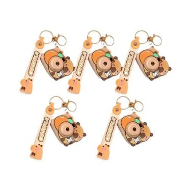 Imagem de Chaveiro Projetor De Capivara E Golfinho Fofo 1-20 PEÇAS Acessórios Pa