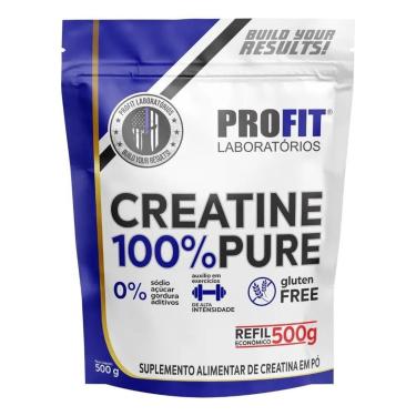 Imagem de Creatina 100% Pura (500g) Refil – Profit Labs-Unissex