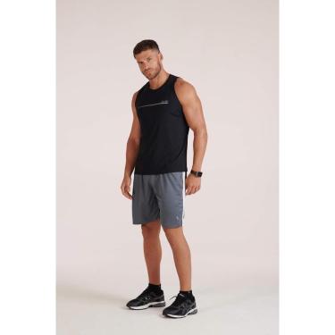 Imagem de Shorts Lupo AM RUNN com forro interno e detalhes refletivos-Masculino