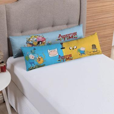 Imagem de Travesseiro De Corpo Infantil 75cm X 20cm Kit 02 Peças Adventure