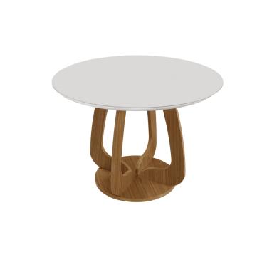 Imagem de Mesa de Jantar Redonda 1,10  Juazeiro - Domus Móveis