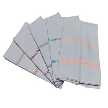 Imagem de Pano de Prato Linha Luxo 100% Algodão Sacaria 45CM X 71CM 12 Peças Estampas Lomaer