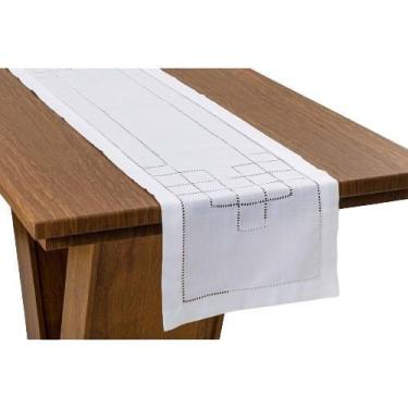Imagem de Caminho De Mesa Bege 40X175 Cm Rafimex
