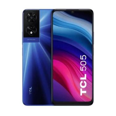 Imagem de Smartphone TCL 505, 4G, 256GB, 4GB+10GB de RAM, Tela 6,75", Câmera Tra