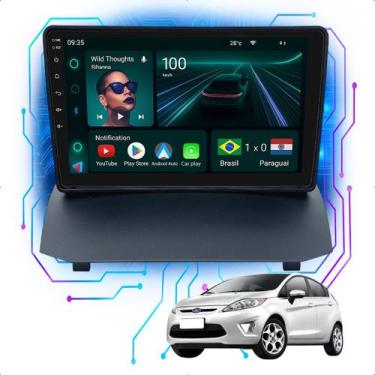 Imagem de Kit Multimídia Android 9p Fiesta 2010-2013 4GB+64GB Carplay - Ecarshop