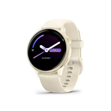 Imagem de Smartwatch.Garmin.Vivoactive 6 Gold GPS, Monitor Cardíaco, Bateria 11 