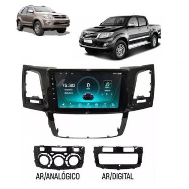 Imagem de Kit Multimidia Hilux SW4 2006 / 2015 Android 9 Pol Carplay 1.5GHZ 4/64