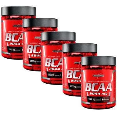 Imagem de Kit 5X BCAA 2044mg - 90 Cápsulas - IntegralMédica - Integral Médica