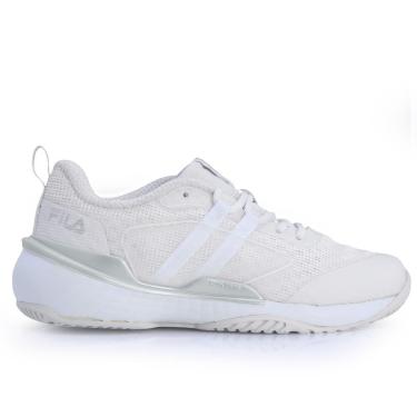 Imagem de Tênis Fila Winner - All Court - Branco e Cinza-Feminino