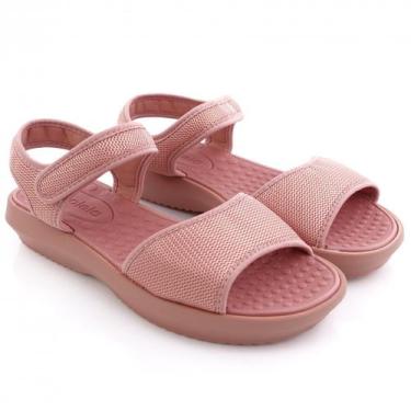 Imagem de Sandália Azaleia Cassia Soft Comfy 18522, Bege, 35