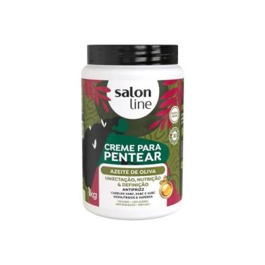 Imagem de Creme de Pentear Salon Line Azeite de Oliva 1Kg
