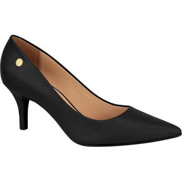 Imagem de Sapato Scarpin Salto Fino Vizzano 1185702 Feminino, Preto, 36