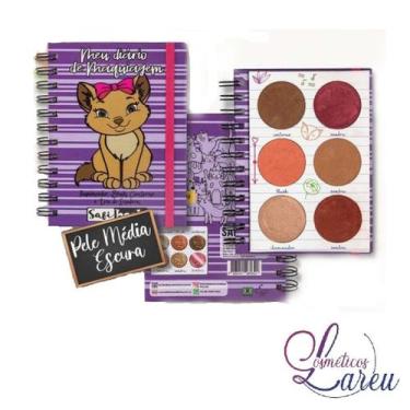 Imagem de * Kit Caderneta Safi Book Gato Medium (3 un) - Safira