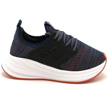 Imagem de Tênis Infantil Masculino Molekinho 2841.213, Multi marinho preto, 30