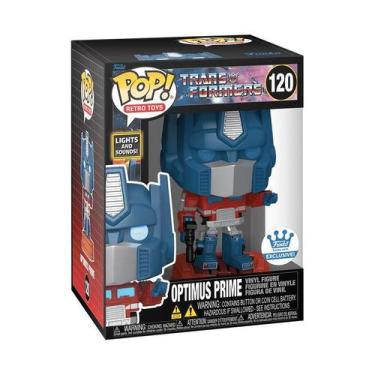 Imagem de Funko Pop Transformers Lights and Sounds Optimus Prime 120