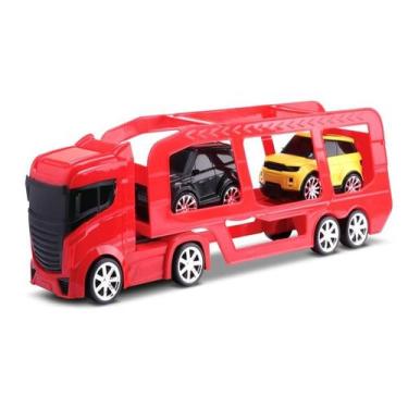Imagem de Caminhão Cegonheira Cegonha Top Motors C/ 2 Carrinhos - Omg - OMG KIDS