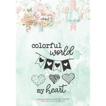Imagem de Carimbo de Silicone CS - Colorful - Colorful P - Carina Sartor