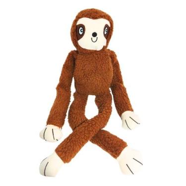 Imagem de Brinquedo Bicho Preguiça Pelúcia Interativa Para Cães - Integrante da 
