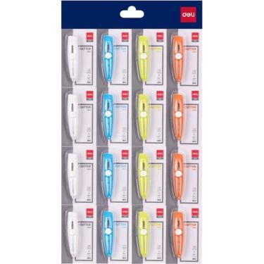 Imagem de Estilete Estreito 9MM Mini Caneta Lamina SK5 (S) CT.C/20 - Deli