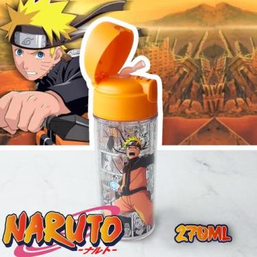Imagem de Garrafa Squeeze Naruto,  altamente resistente a impactos com capacidad