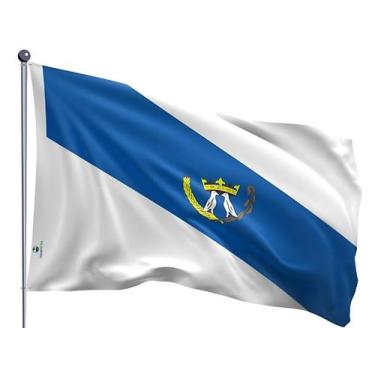 Imagem de Bandeira do Município de Ponta Grossa Uma Face Estampada Tamanho 90x12