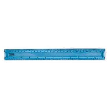 Imagem de Régua 30cm Flexível Dobrável Académie - Tilibra - - NoBrand, Azul