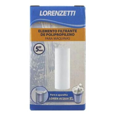 Imagem de Filtro Lorenzetti 5 Pol Para Maquina De Lavar Evita Manchas, Loren Acq