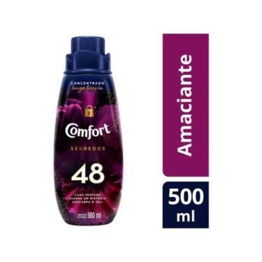 Imagem de Amaciante De Roupa Concentrado Comfort 48 Segredos 500ml  Kit 2un