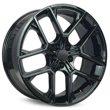 Imagem de 4 rodas gt7 jeep compass blackhawk / aro 18x8 (5x110) et30, Black Pian