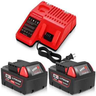 Imagem de Kit 3 peças de Bateria Zuliati 8000mAh 18V Li-ion