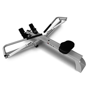 Imagem de Remo Seco Kikos 218Ca com 12 níveis de intensidade, 50 cm de amplitude de passada, suporta até 120 Kg. Indicado para uso residencial.