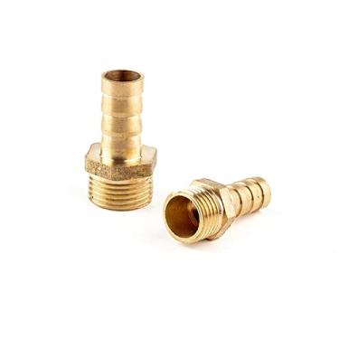 Imagem de PC Series BSP Macho Rosca Conexões de Latão Acoplamento 6mm / 8mm / 10mm / 12mm Peças Pneumáticas Adaptador de Mangueira de Gás Pagode, 1/8 ", 10mm