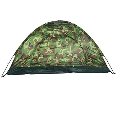 Imagem de Tendas portáteis para acampamento, barraca de camuflagem para 2 pessoas, barraca de acampamento, para acampamento e caminhada