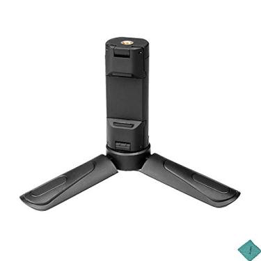Imagem de KINGJOY Mini Tripé de mesa portátil com parafuso de 1/4 polegada compatível com iPhone X/XS/8P Huawei Samsung Tripé FeiyuTech WG2 G5 SPG Series
