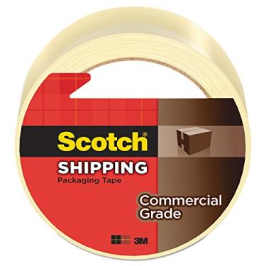 Imagem de Fita de embalagem Scotch 3750, recarga, 4,4 cm x 134 m, 1 rolo, transparente