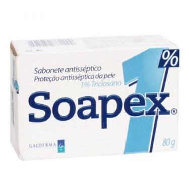 Imagem de Soapex 1% -  Sabonete Triclosano Barra - 80G