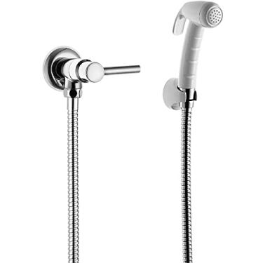 Imagem de Ducha Higiênca Lorenfit Slim Cromada E Branca