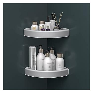 Imagem de Prateleira do banheiro Flutuante Prateleiras Montado Montado de 2, Armazenamento de Parede Prateleiras Organizador, Banheiro SpaceSaver, Para Casa de Banho, Cozinha e Quarto Prateleiras de banheiro