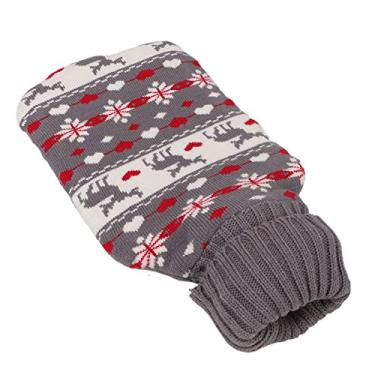 Imagem de Bolsa de água Quente Com Cobertura de Cintura, Bolsa de água Quente Macia Com Cobertura Tecida para a Pele para o Trabalho (Tipo 1)