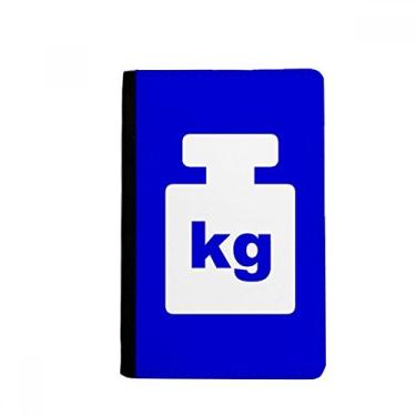 Imagem de Porta-passaporte quadrado azul peso Marco aviso passaporte Notecase Burse capa carteira porta-cartões