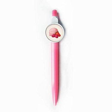 Imagem de StrawBerry Grape Pink Ice Cream Ball Tip Blue Retrátil Caneta Escreva Papelaria