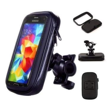 Imagem de Suporte De Celular Para Moto Bicicleta Guidão Impermeável
