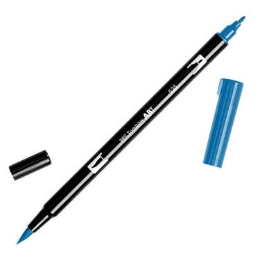 Imagem de Tombow Caneta esferográfica com ponta dupla, 535 - azul cobalto, 1 unidade