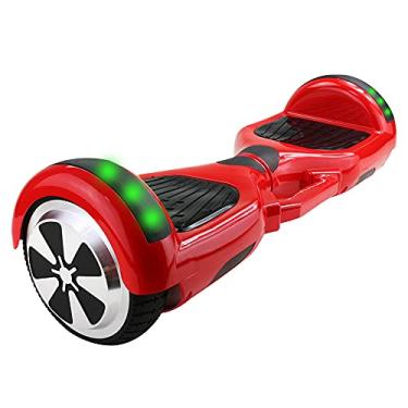 Imagem de Hoverboard Skate Elétrico 6.5" Led Bluetooth Motor Brushless+Bolsa (Vermelho, 6,5polegadas)