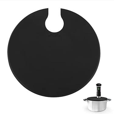 Imagem de Sous Vide Lid for Precision Cooking - Fits Anova Culinary Sous Vide Precision Cooker and up to 27cm pot - Retain Moisture and Flavour with a Sous Vide Precision Cooker - - Sous Vide Silicone Lid for Stock Pots