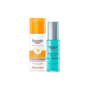 Imagem de Kit Eucerin - Protetor Solar Facial Matte Fps 70 Média E Gel Facial Hi